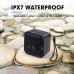 IPX7 Waterproof Portable Bluetooth Speaker, Sewowibo Wireless Bluetooth 5.1 Speaker with LED Light Show Rich Stereo Bass, Micro SD 24H Playtime, Outdoor Party Speaker TWS for Travel Beach Pool Shower